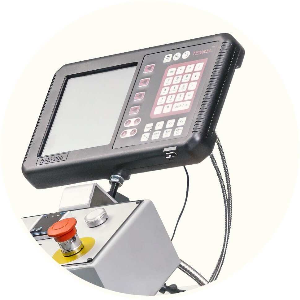 Newall NMS800 digitale uitlezing