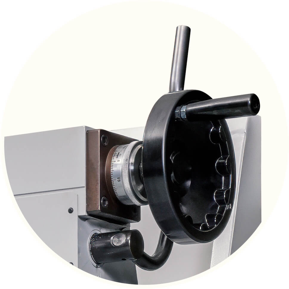 Nauwkeurige en flexibele losse kop