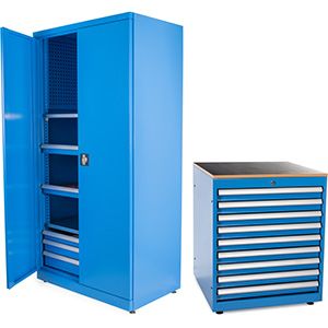 Workshop cabinets