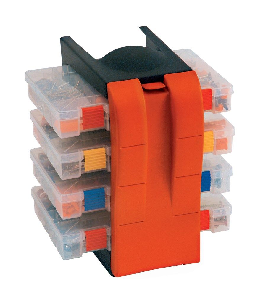 Holder with sorting boxes