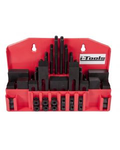 Set with clamping tools, 52 pieces