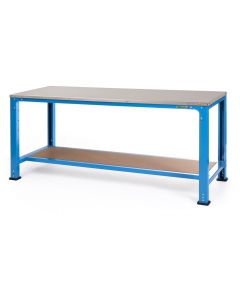 Werktafel 170 x 70 cm met RVS werkblad