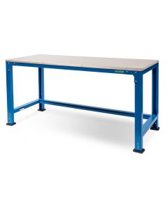 Werktafel 150 x 70 cm met RVS werkblad